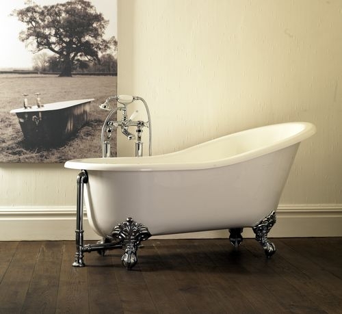 Badekar SHROPSHIRE med krom f�tter