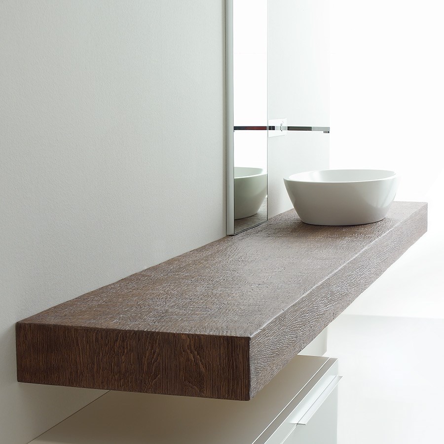 Benkeplate Centoxcento i ekte solid Eik 47/180 cm.