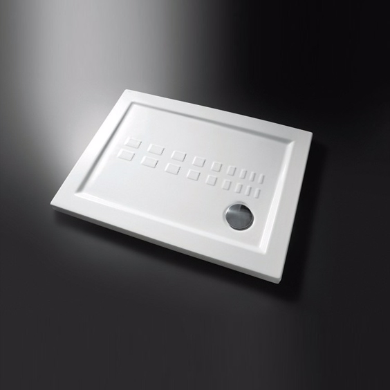 Dusjkar Super Flat H55 72x90 cm i porselen