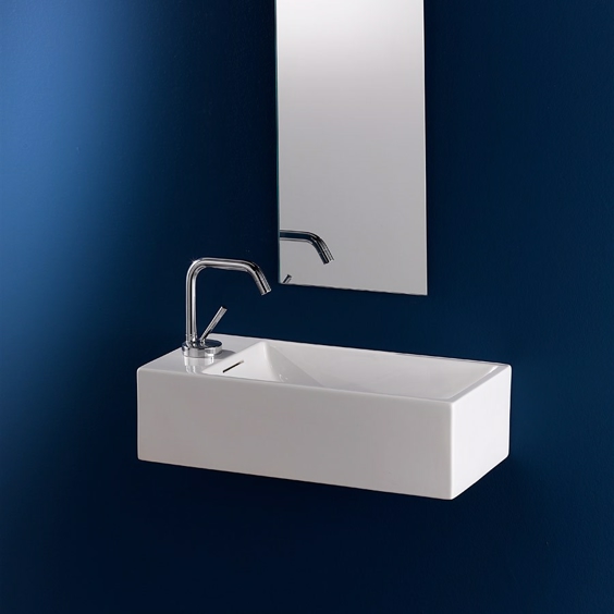 Matt svart servant - Thin Bridge V