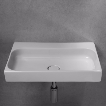 Unit vask 60 cm x 40,50 cm med skjult avløp