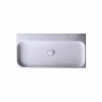 Unit servant 80 cm x 40,50 cm med skjult avløp