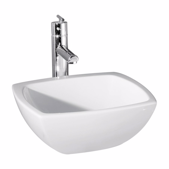 Svart liten servant for plassering på benkeplate | Design4home